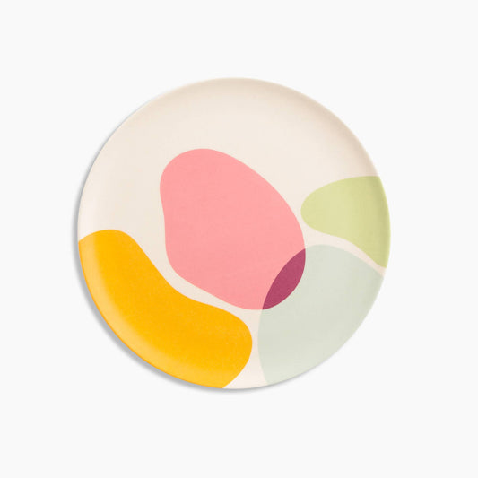 Bamboo Salad Plate in Boulders