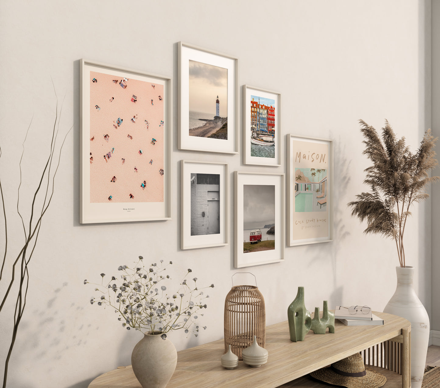 Distance Art Poster by A.P. Atelier