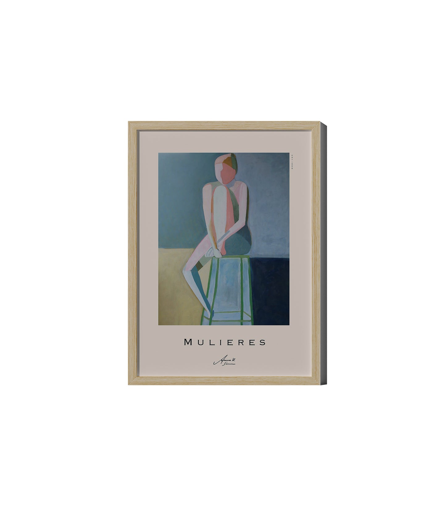 Andrea Art Poster by Anna K. Simonsen