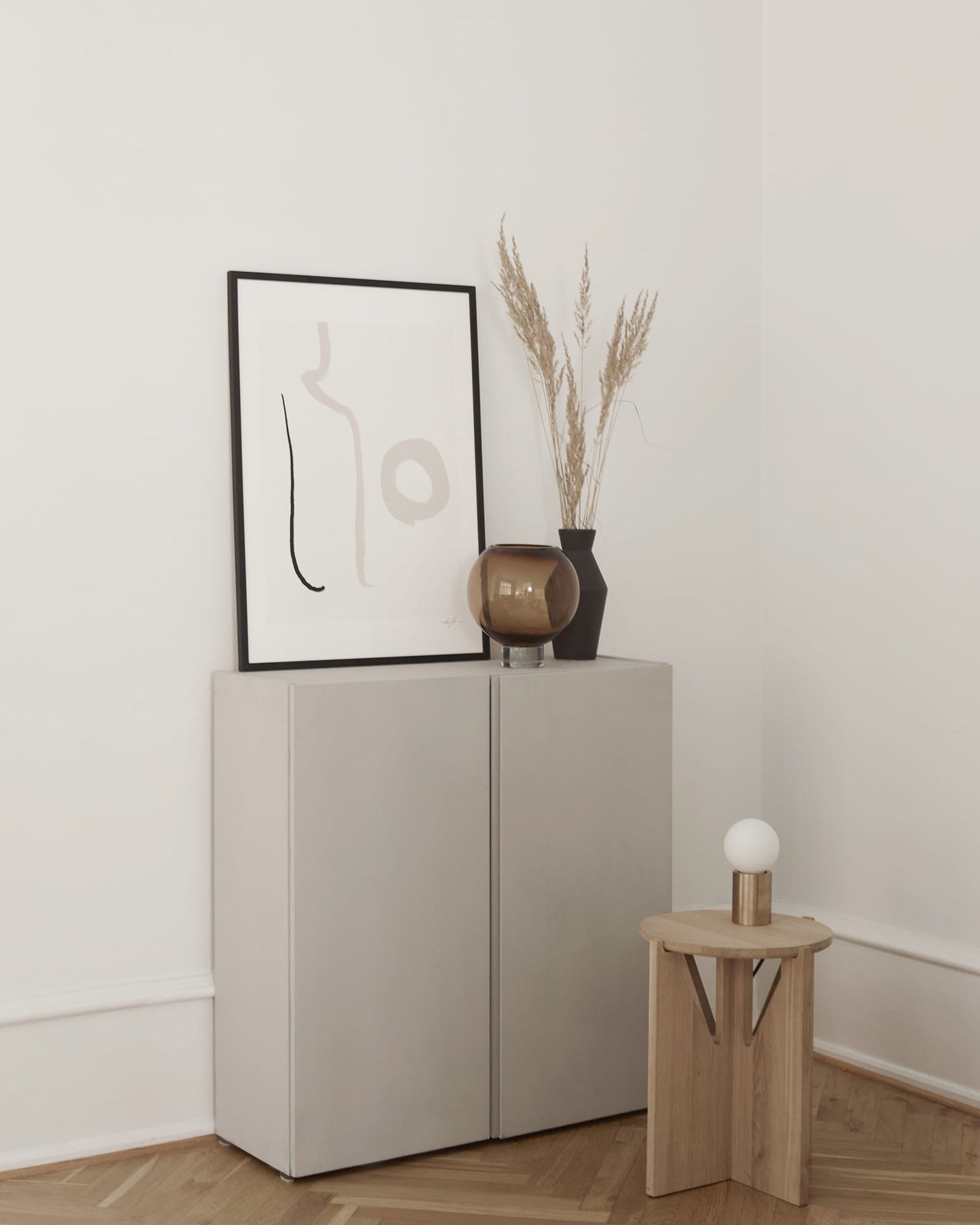 Black Wood Frame