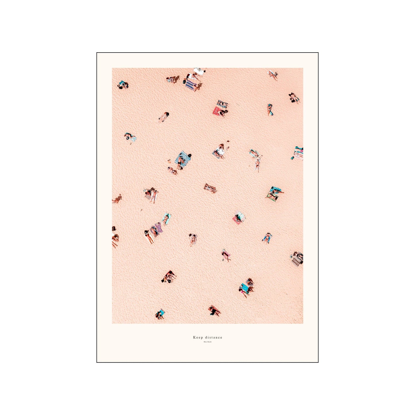 Distance Art Poster by A.P. Atelier