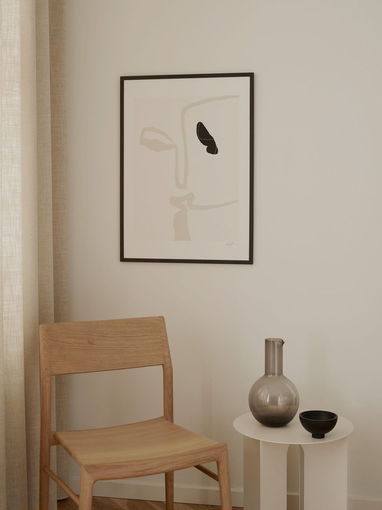 Black Wood Frame