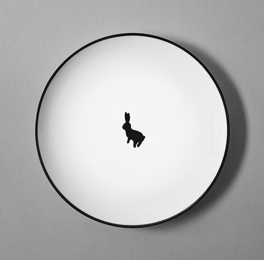 Bouncing Rabbit Plate