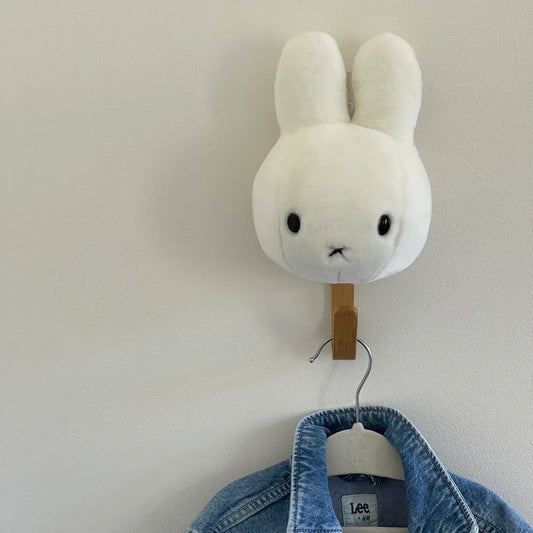 Wild & Soft Handmade Miffy Plush Coat Hook