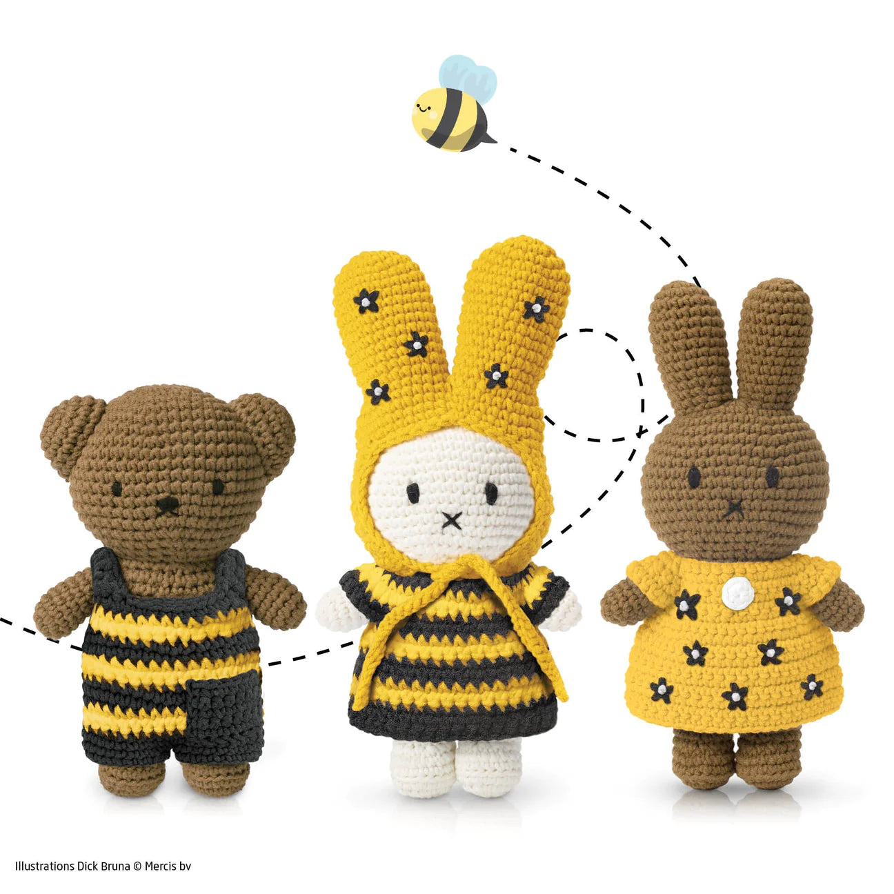 Miffy Bumble Bee Dress With Flower Hat