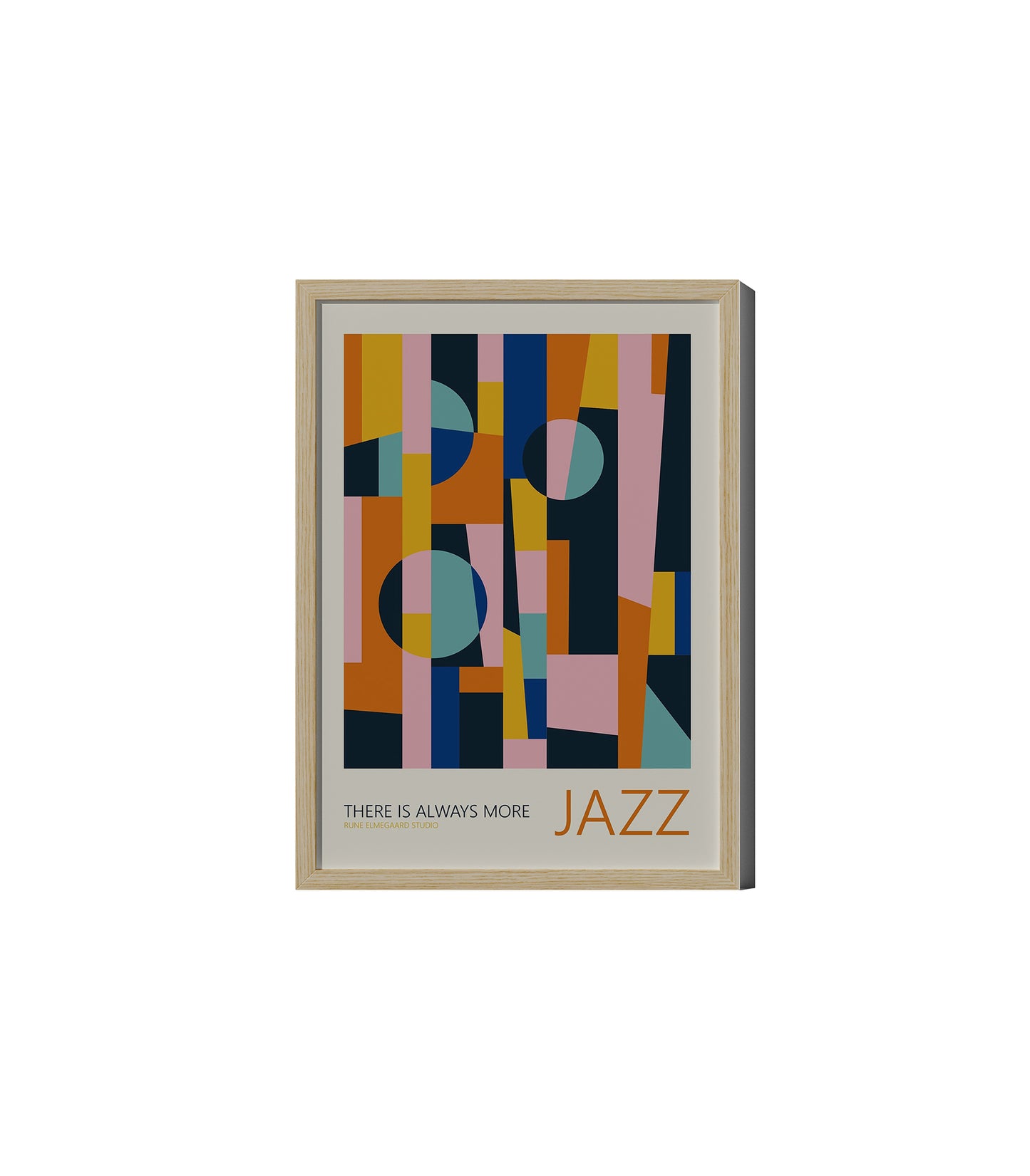 Jazz There is Always More Art Poster by Rune Elmegaard