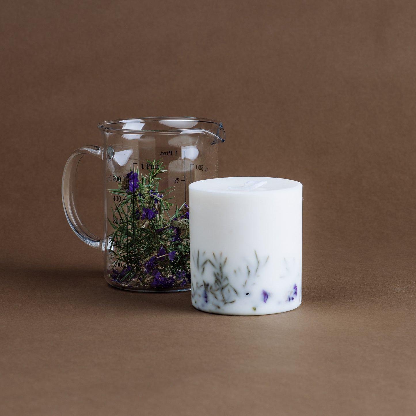 Juniper & limonium Natural Soy Wax Candle