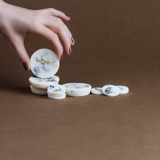 Juniper & Limonium Natural Scented Soy Wax Rounds