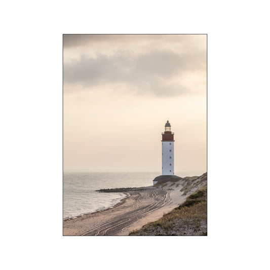 Anholt Lighthouse Art Poster by Foto Factory