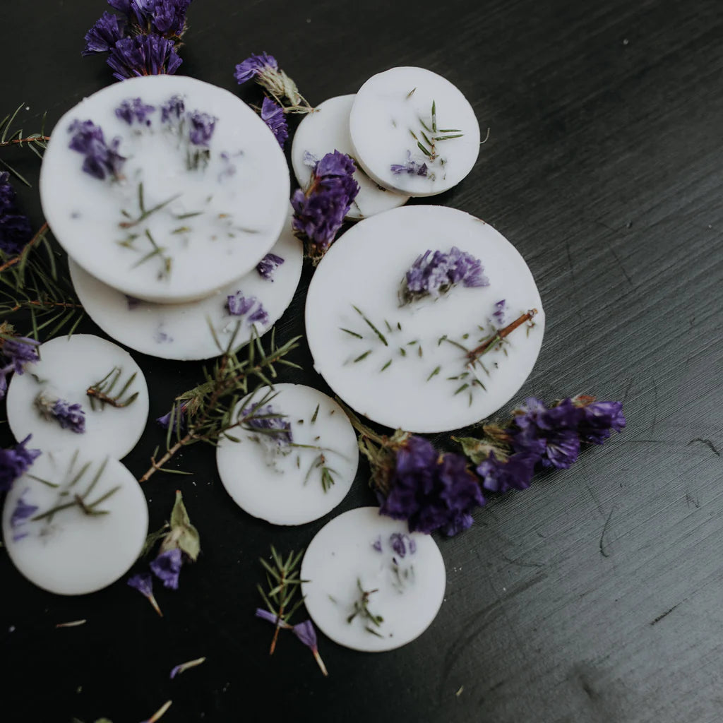 Juniper & Limonium Natural Scented Soy Wax Rounds