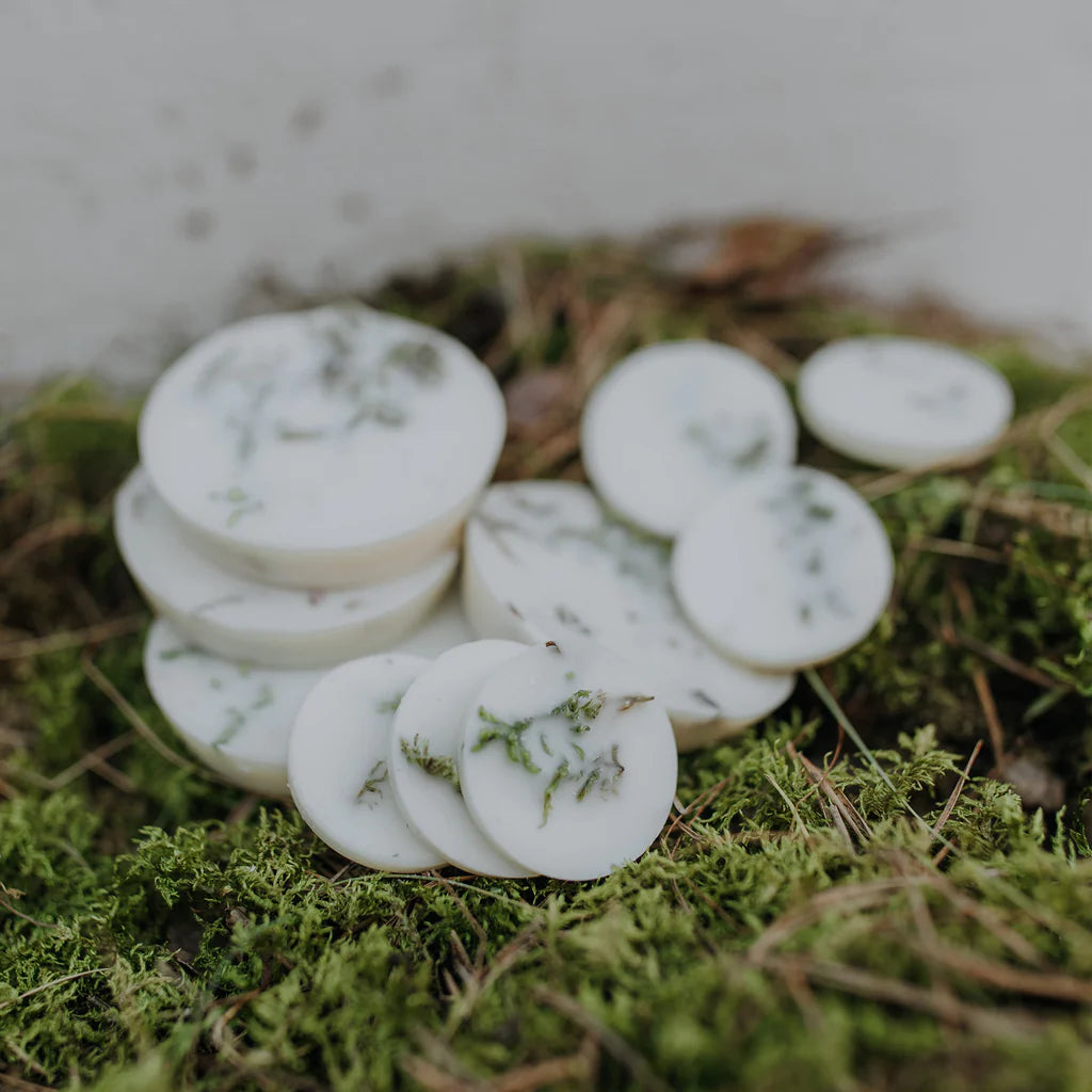 Moss Natural Scented Soy Wax Rounds