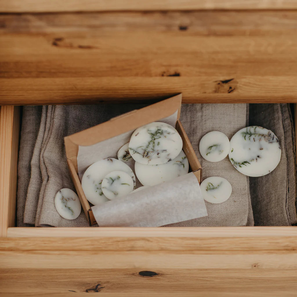 Juniper & Limonium Natural Scented Soy Wax Rounds