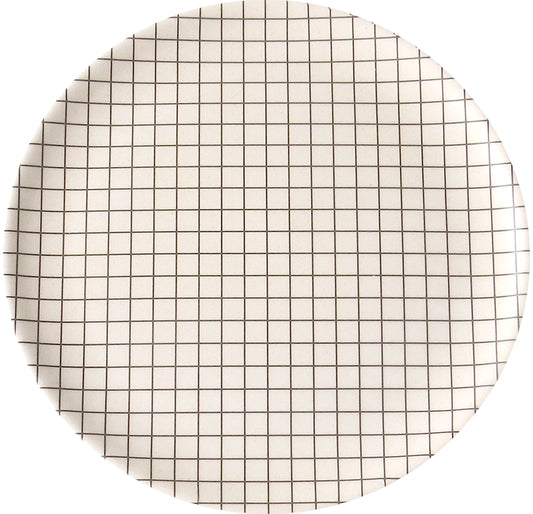 Metric Bamboo Fiber Dinner Plate