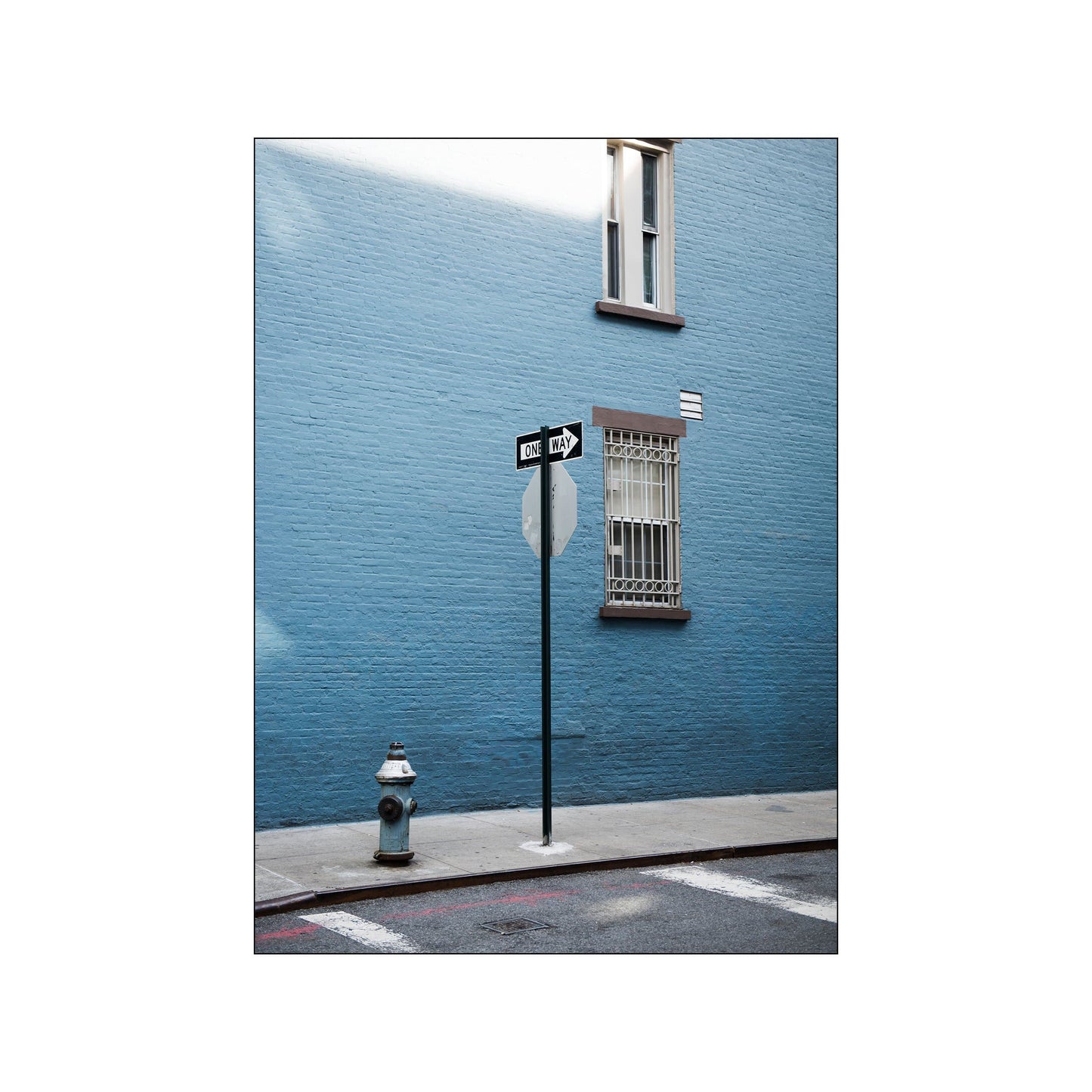 One Way Art Poster by Camilla Schmidt