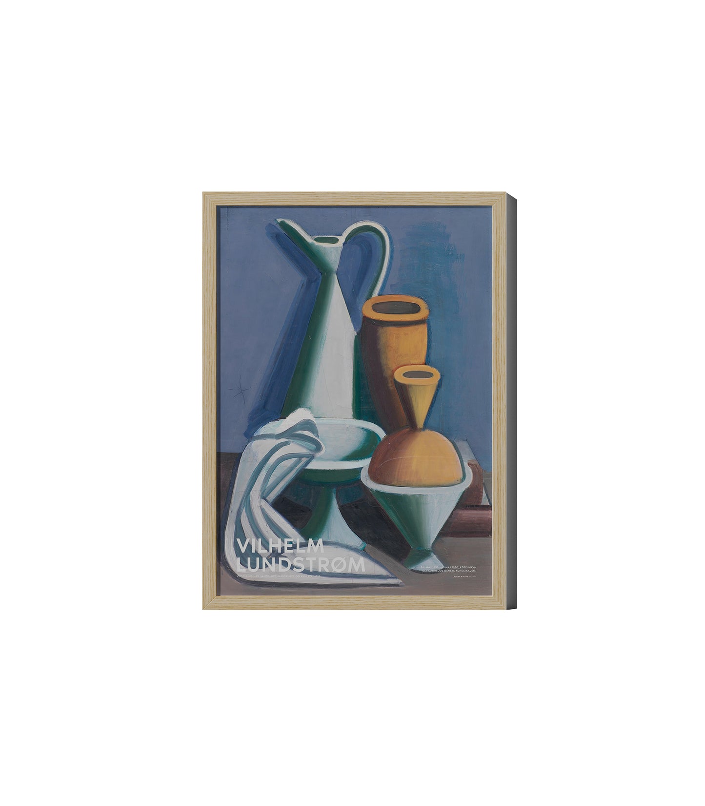 Opstilling med Vandkande Art Poster by Vilhelm Lundstrøm