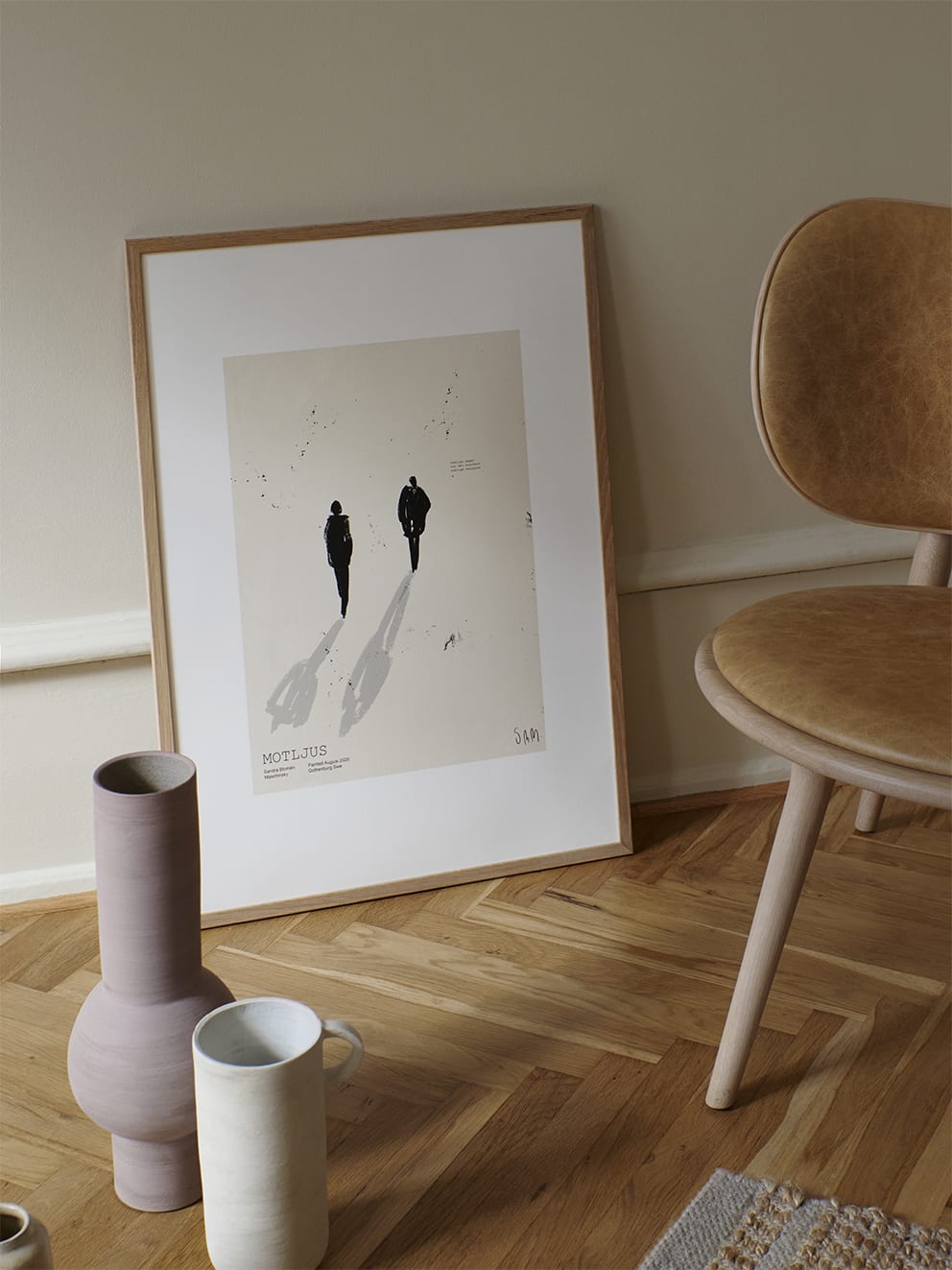 Motljus Art Poster by Sandra Blomen Maschinsky