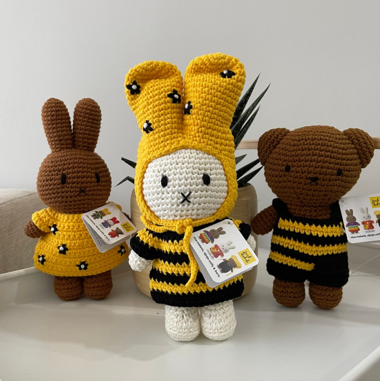 Miffy Bumble Bee Dress With Flower Hat