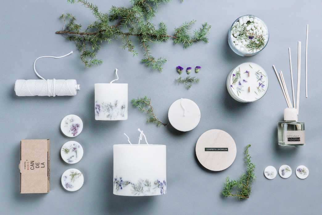 Juniper & Limonium Natural Scented Soy Wax Rounds