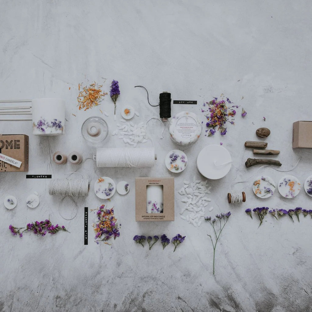 Wild Flowers Natural Scented Soy Wax Rounds