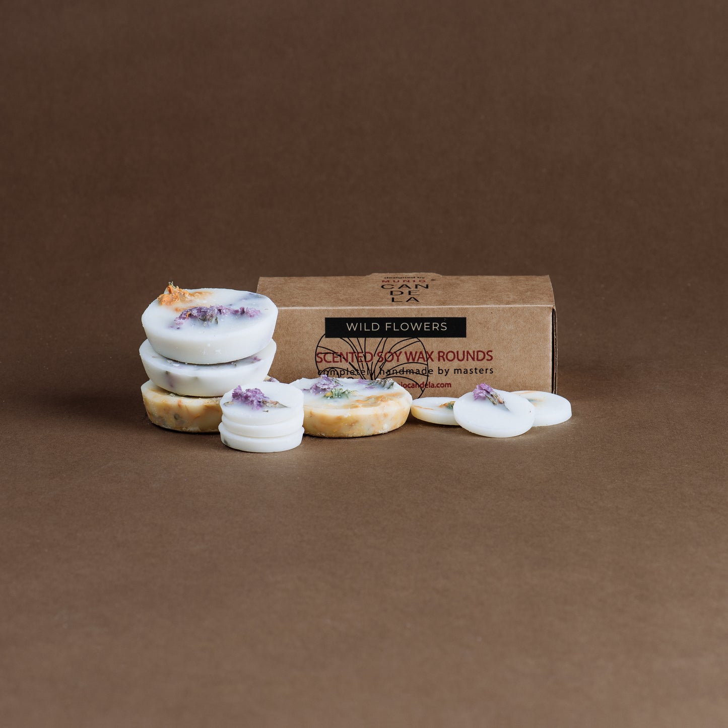 Wild Flowers Natural Scented Soy Wax Rounds
