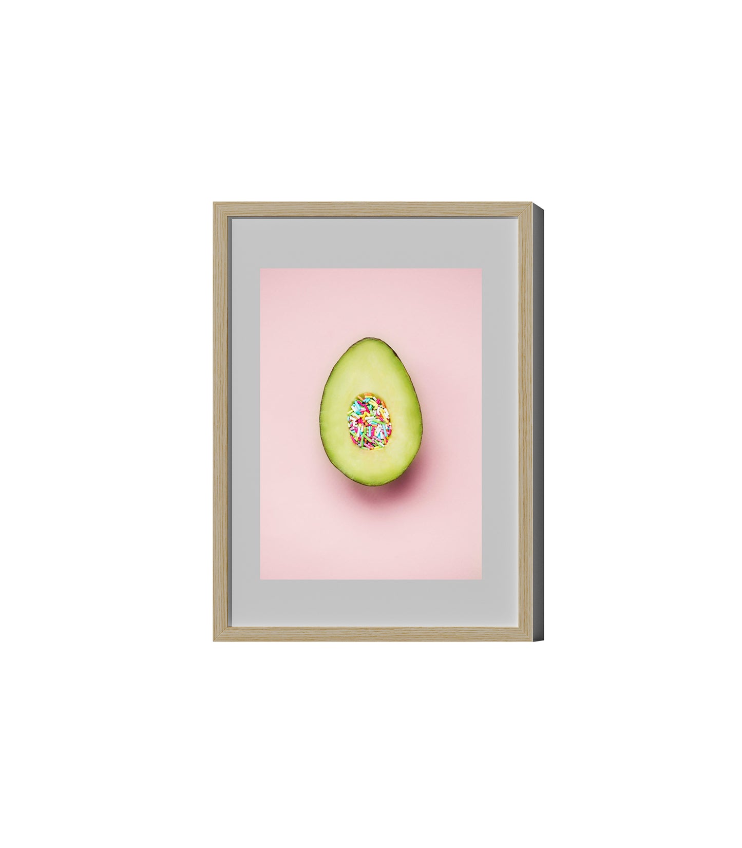 Avocado Art Poster by Camilla Schmidt