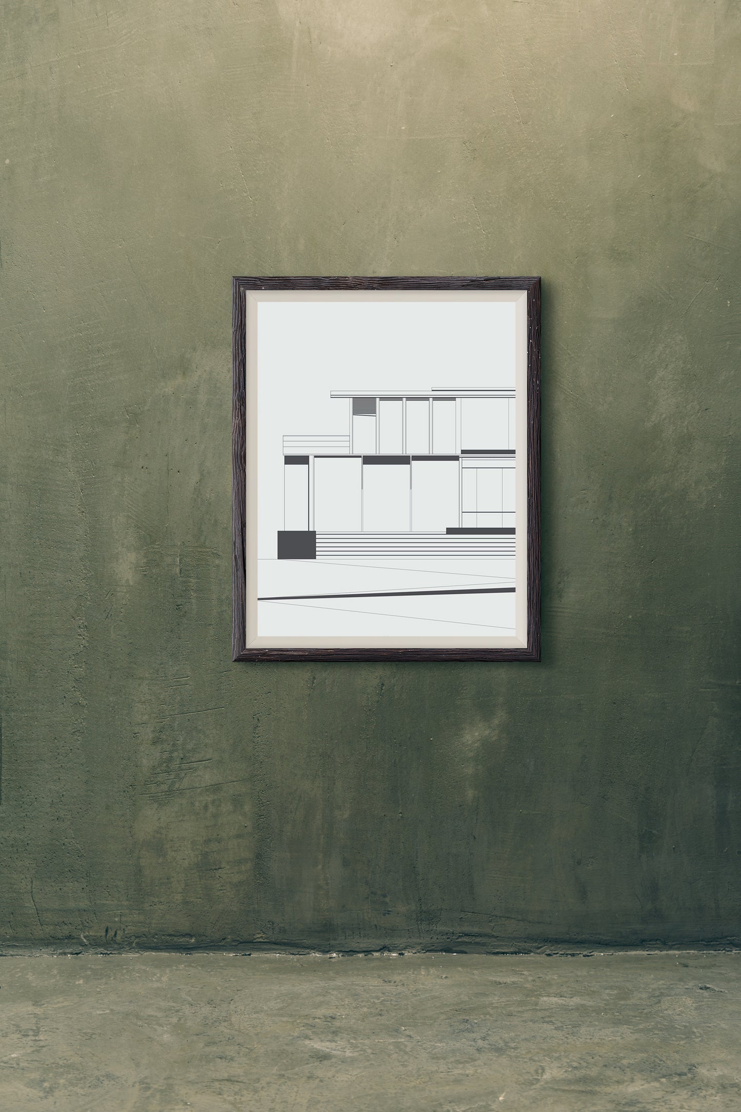 Arkitekt Etage K15 Art Poster by Nis Klamer