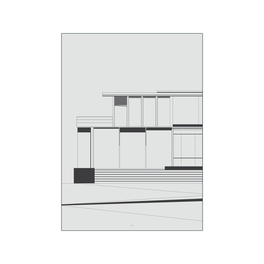 Arkitekt Etage K15 Art Poster by Nis Klamer
