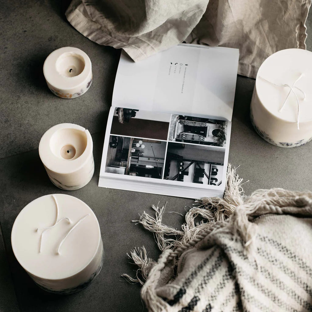 Juniper & limonium Natural Soy Wax Candle
