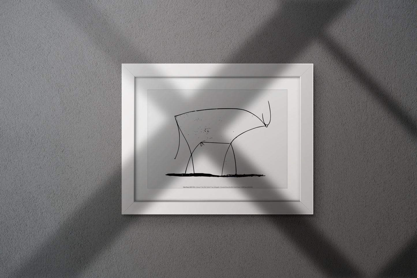 Le Taureau Art Poster by Pablo Picasso