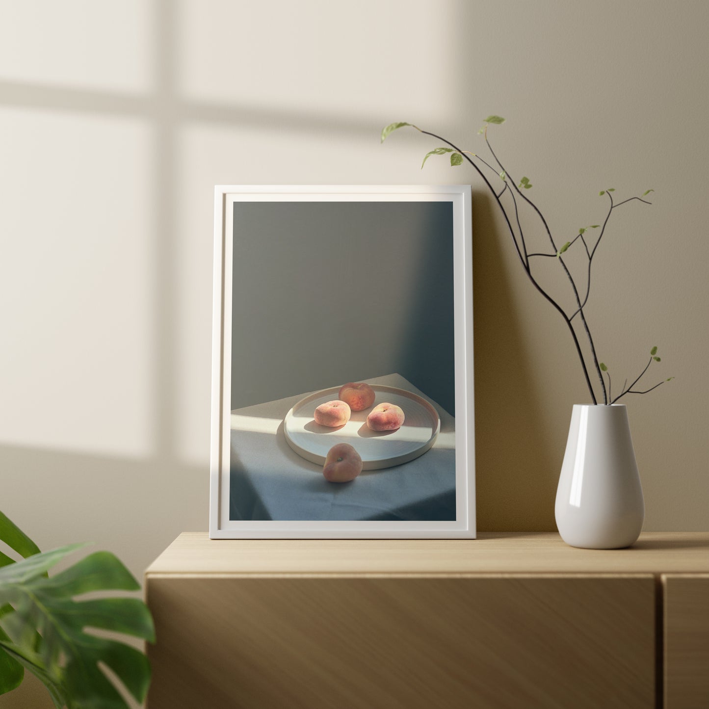 Peach Art Poster by Apato
