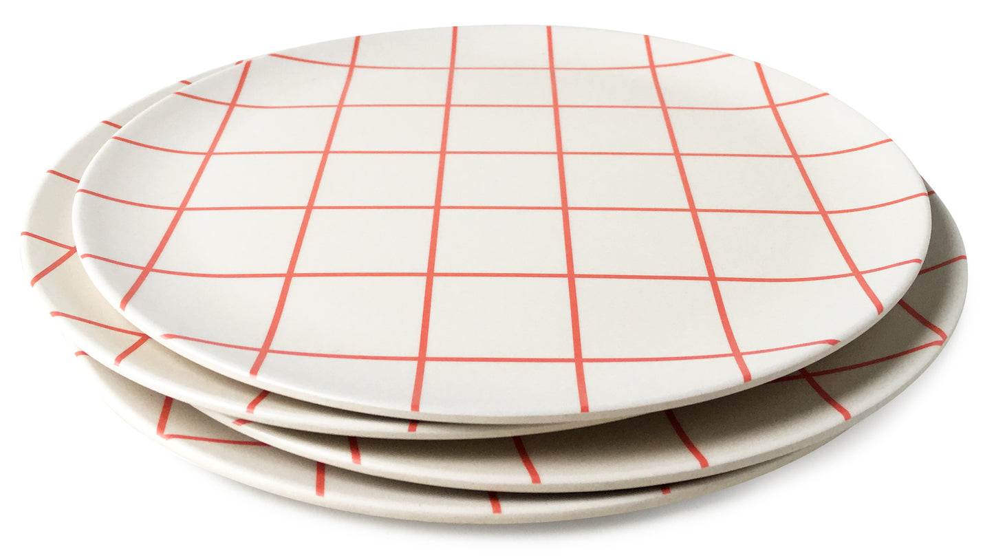 Schoolhouse Bamboo Fiber Dinner Plate