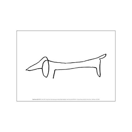 Le Chien Art Poster by Pablo Picasso