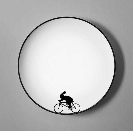 Racing Bike Rabbit Plate