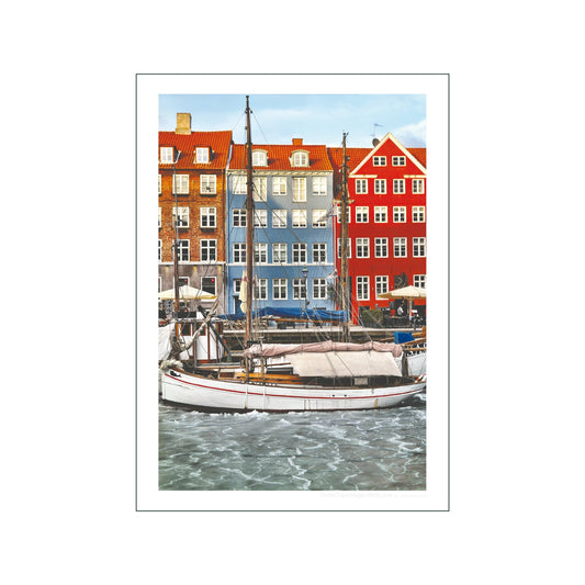 Is I Nyhavn Art Poster by Jakob Amsgaard