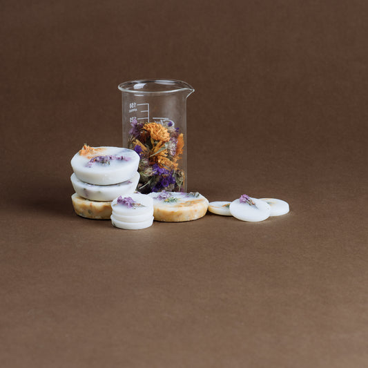 Wild Flowers Natural Scented Soy Wax Rounds