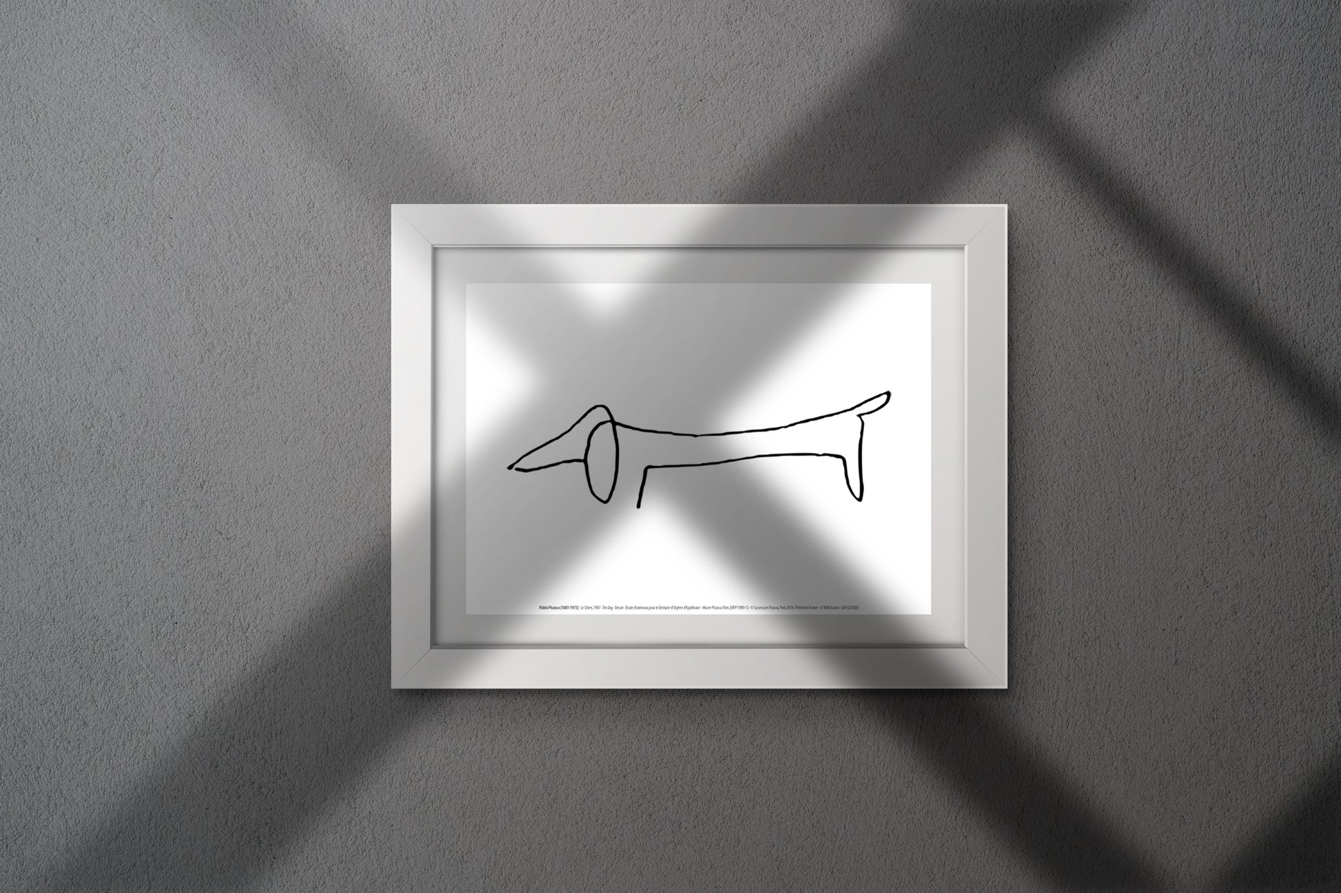 Le Chien Art Poster by Pablo Picasso – Random Soirée